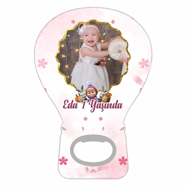 Maşa İle Koca Ayı Temalı Balon Açacak Magneti